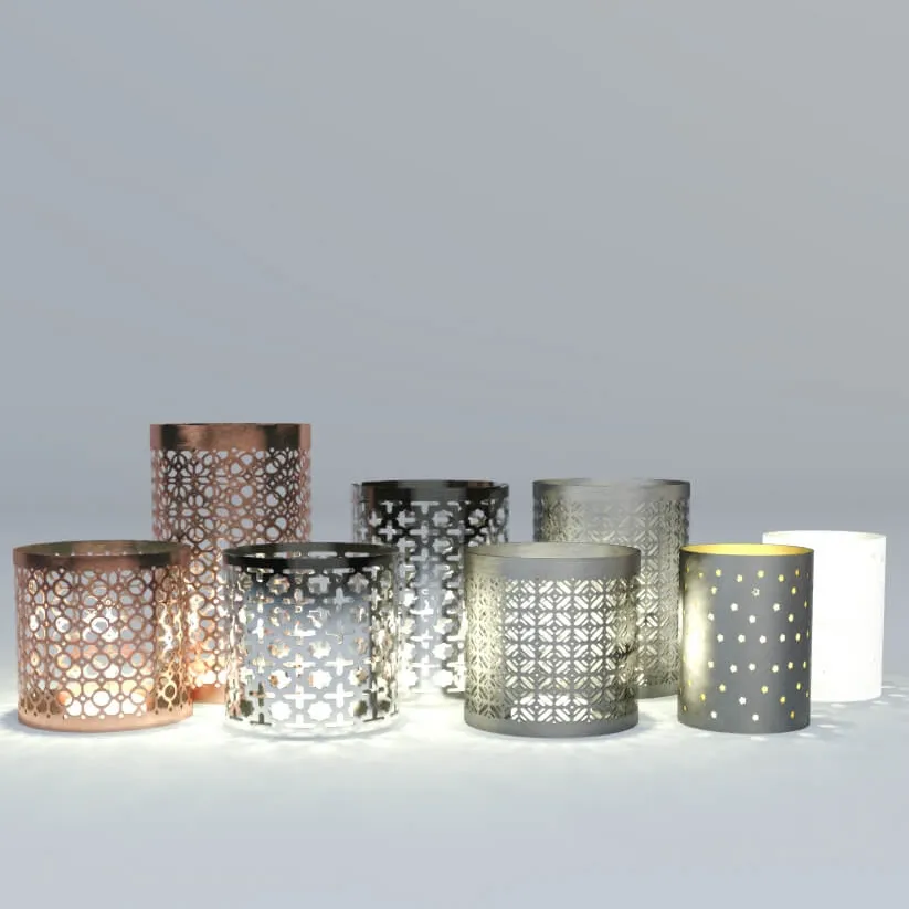 decoration - Candle holder 4 3D Model