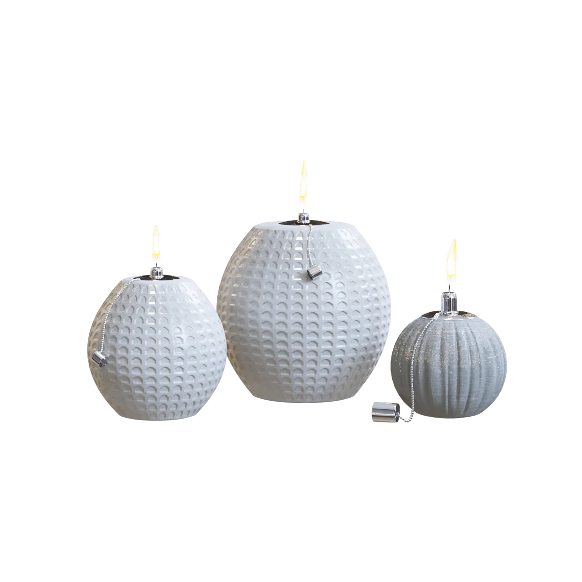 decoration - Candles set 3D Model