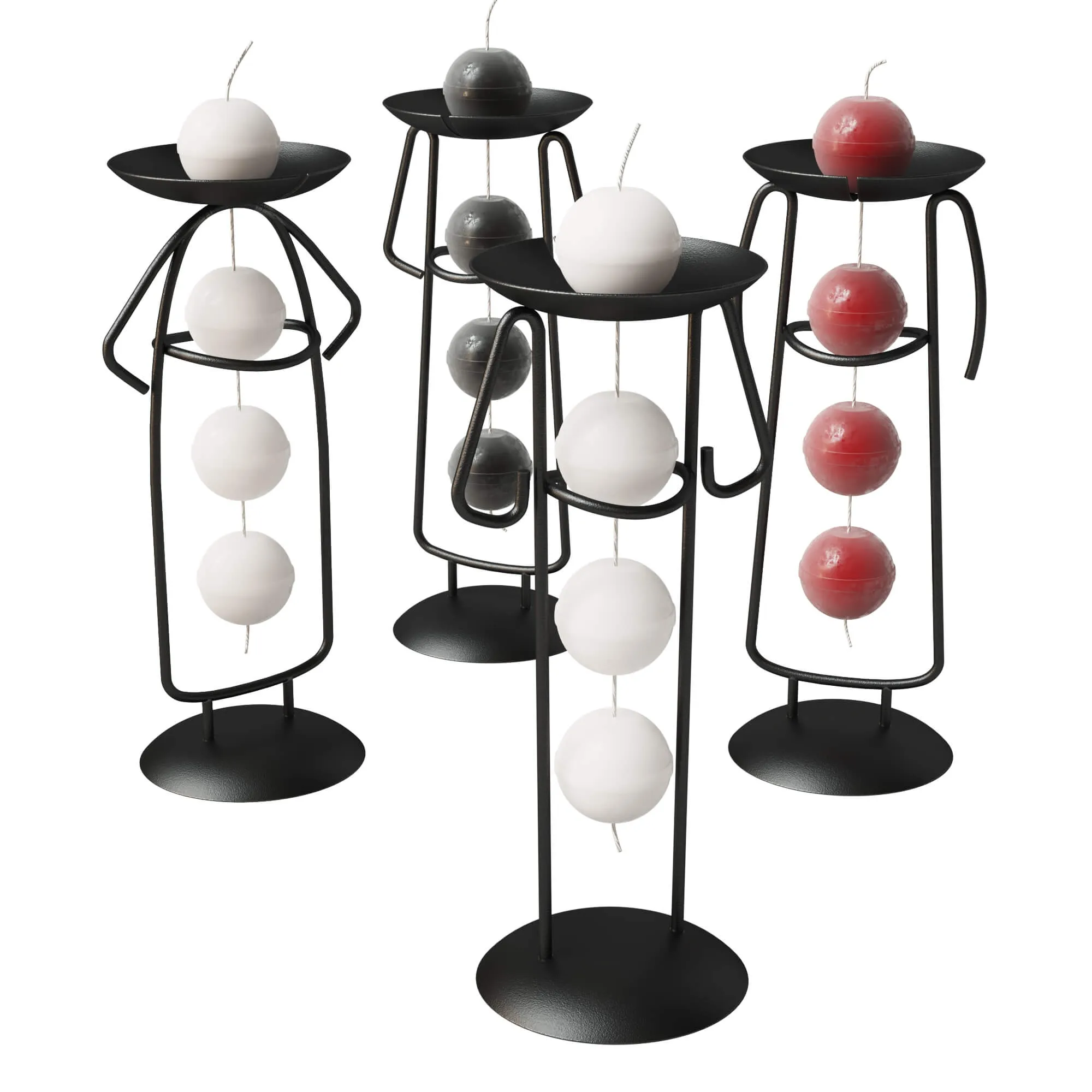 decoration - Candlesticks  08 3D Model