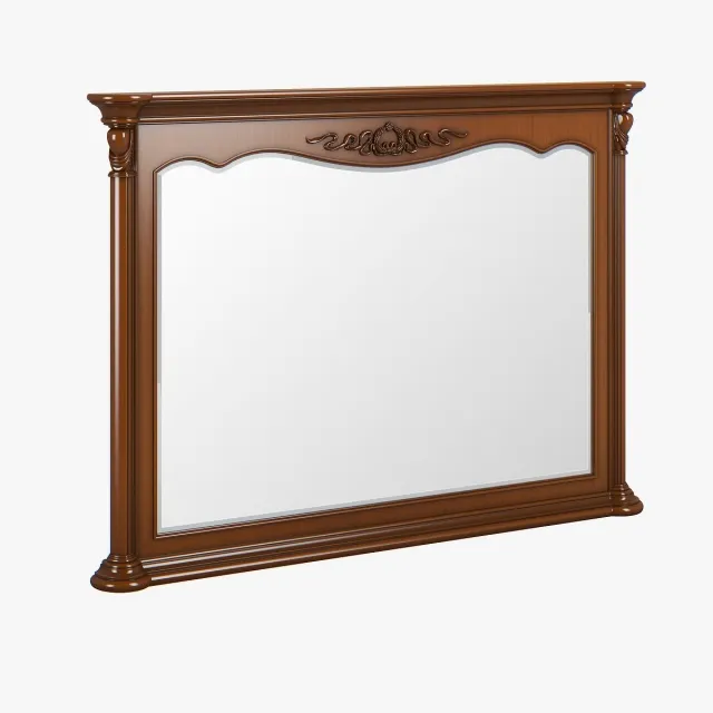 decoration - Carpenter Buffet mirror 1667x109x1200 3D Model