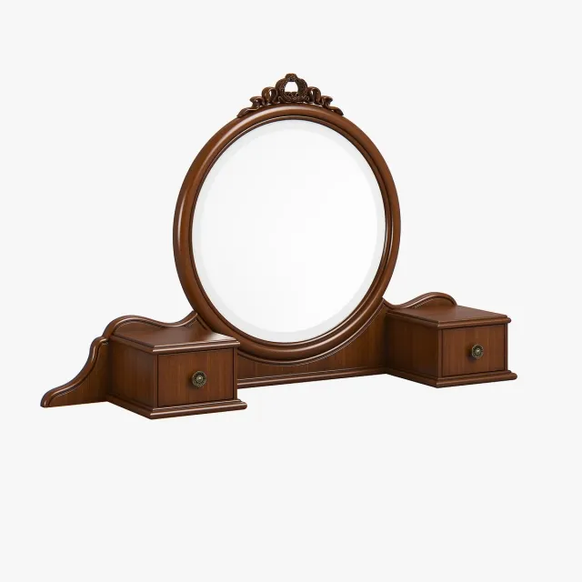 decoration - Carpenter dresser mirror C 1063x222x626 3D Model
