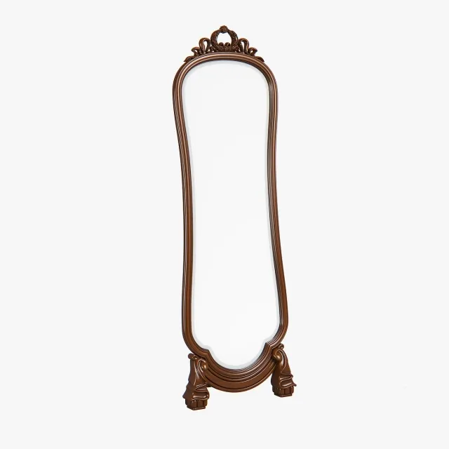 decoration - Carpenter long mirror 630x425x1945 3D Model