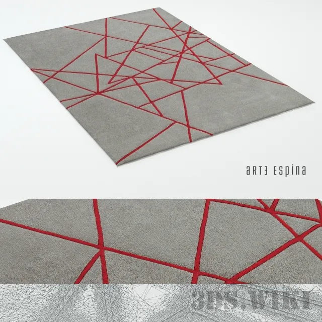 decoration - Carpet Arte Espina SPIRIT KINETIC 3D Model