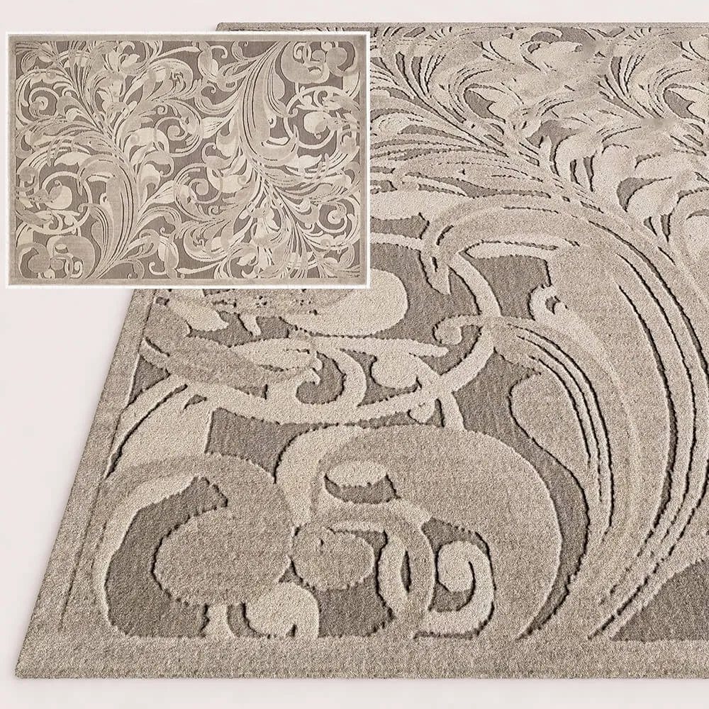 decoration - Carpet from Mafi international rugs 3D Model