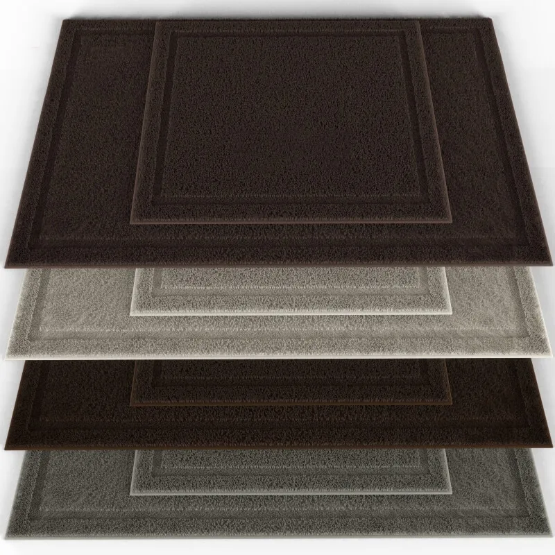 decoration - Carpet in the bathroom Dante 3D Model