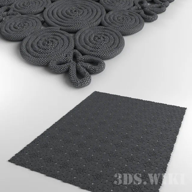 decoration - Carpet SPIN By Paola Lenti 3D Model