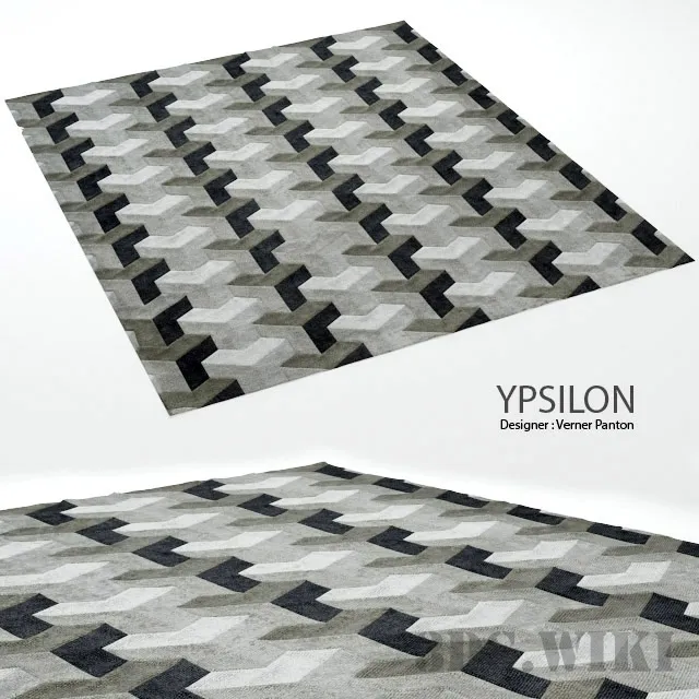 decoration - Carpet YPSILON 3D Model