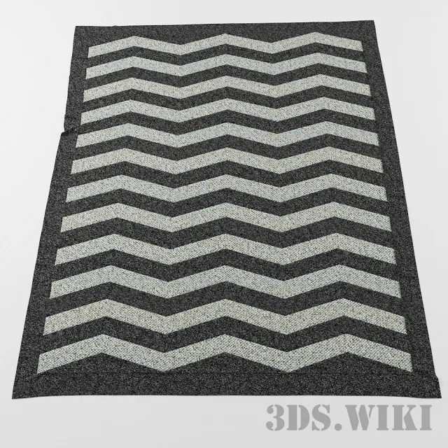 decoration - Carpet Zebrano Zou 3D Model