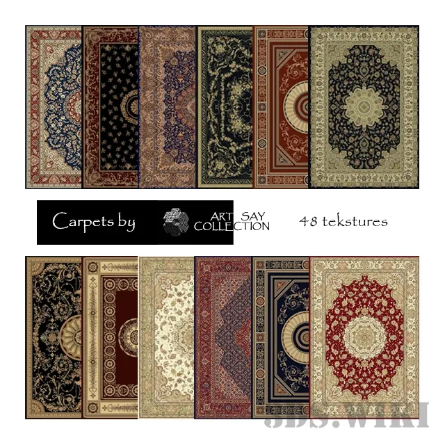 decoration - Carpets from Art-Say Collection 3D Model