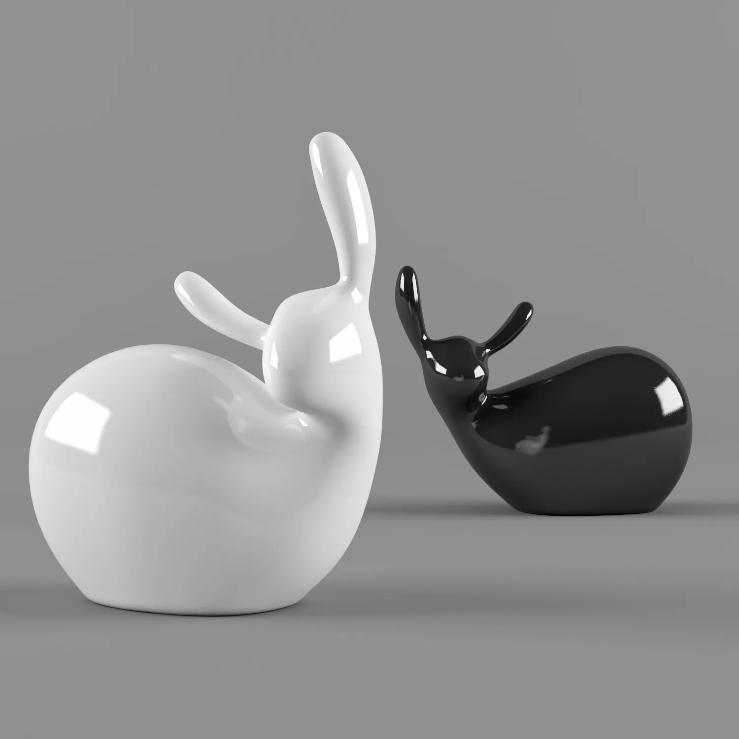 decoration - Ceramics snail 3D Model