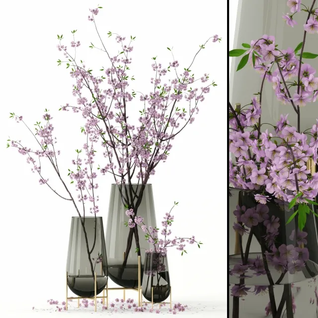 decoration - Cherry blossom 3D Model