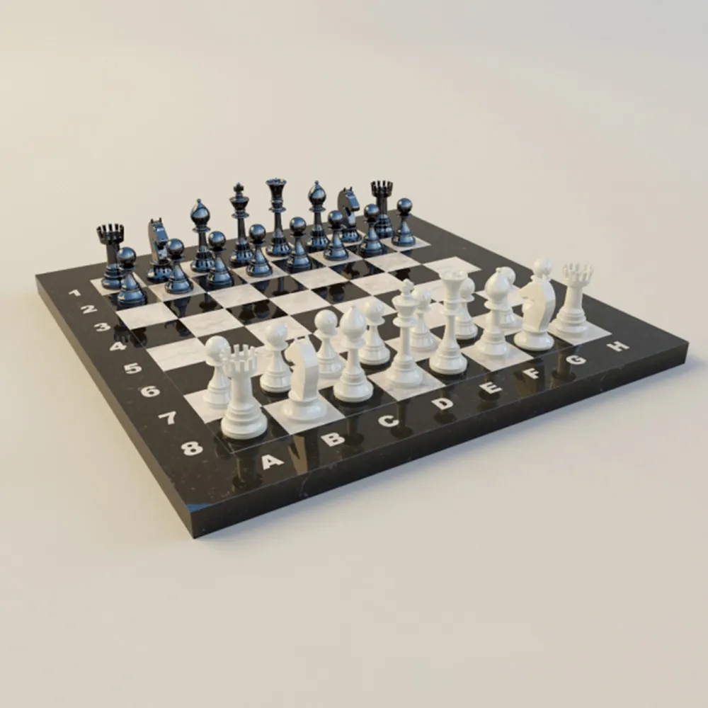 decoration - Chess ChessCHes 3D Model