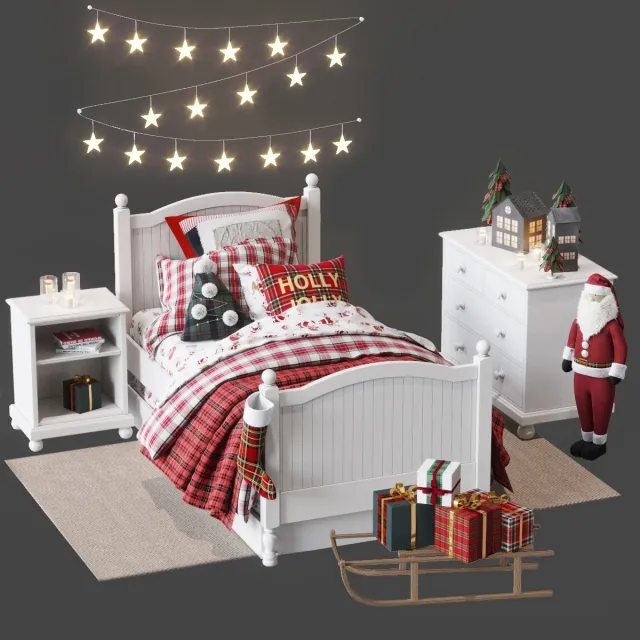 decoration - Christmas set 3D Model