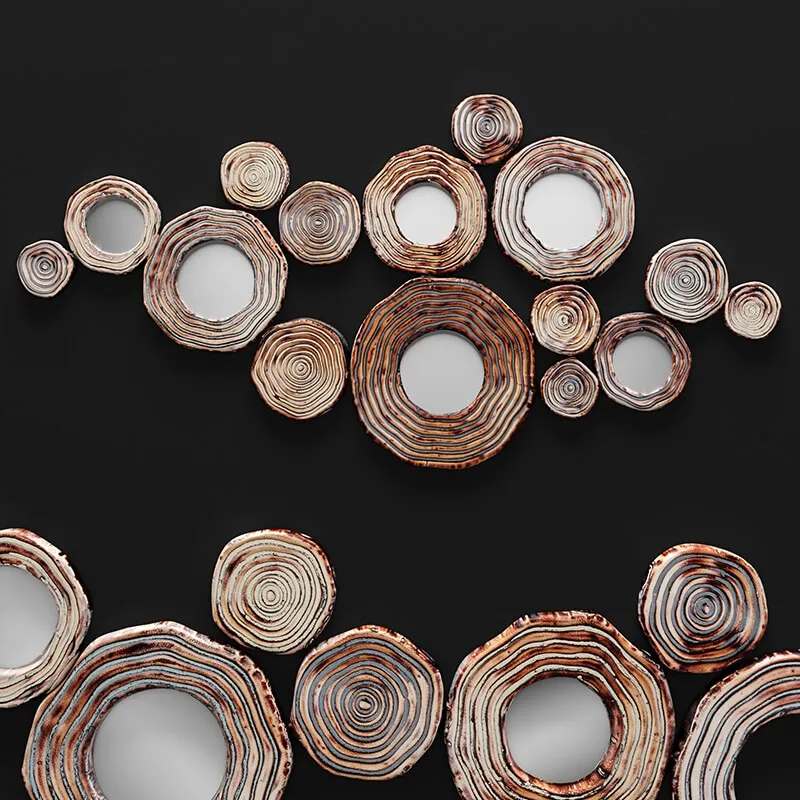 decoration - Circle Cluster Wall Decor 3D Model