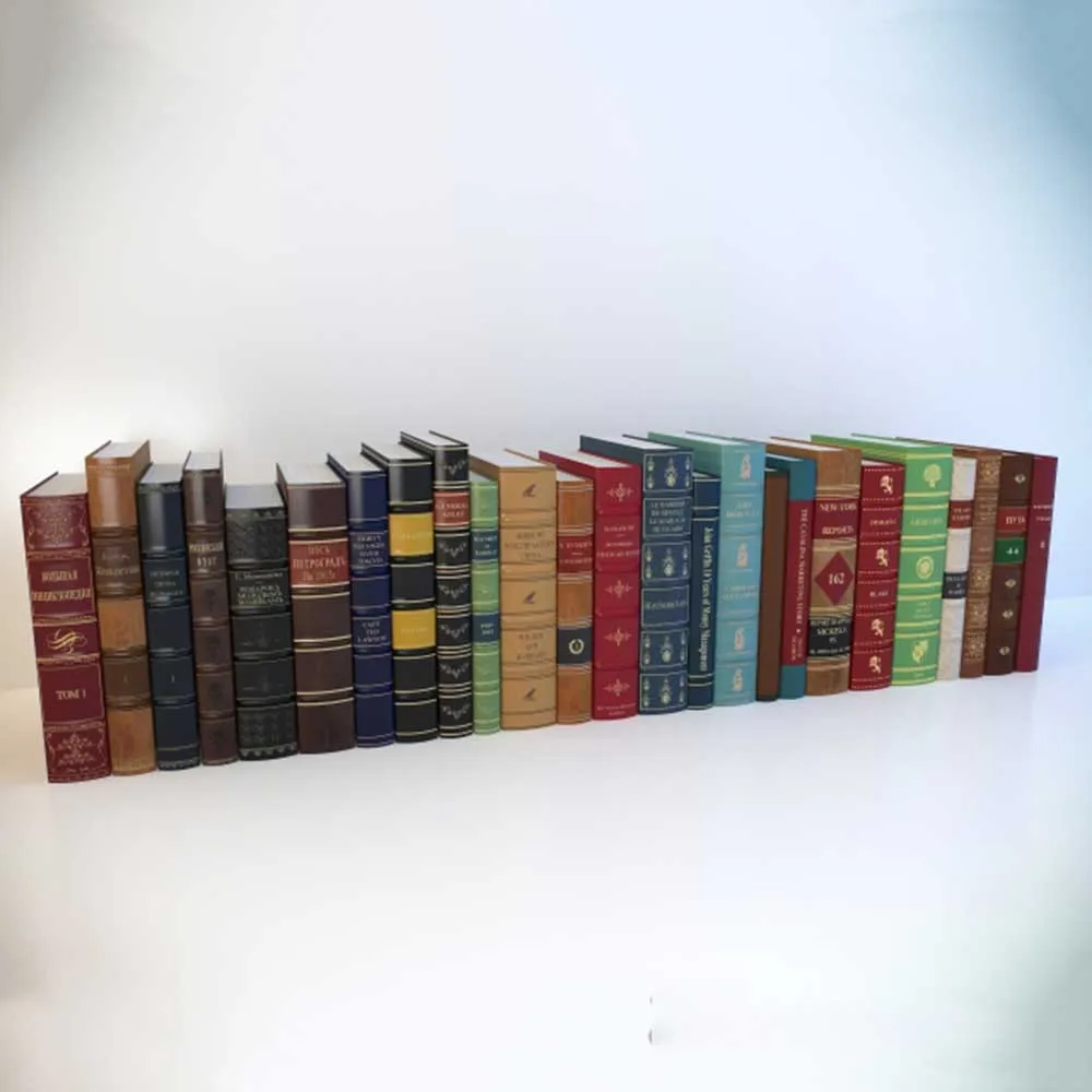 decoration - Classic books 3D Model