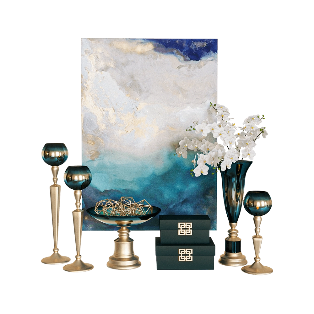 decoration - Classic decorative set 3D Model