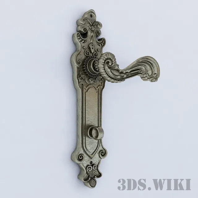 decoration - Classic door handle 3D Model