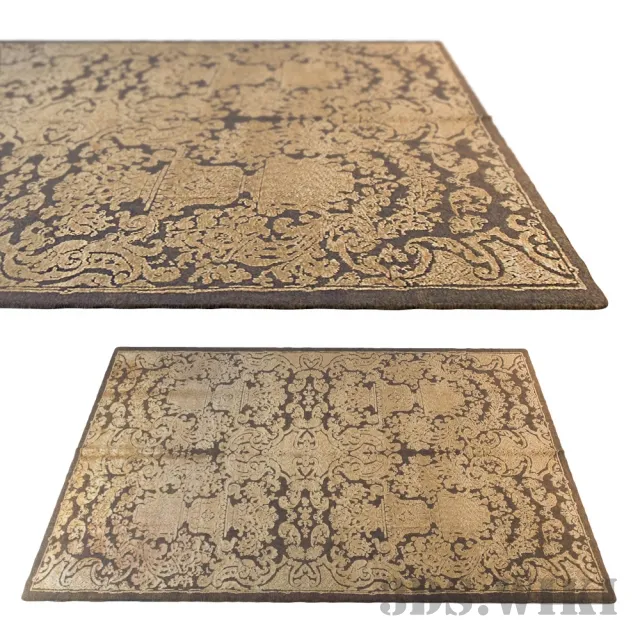 decoration - Classic rug MEMORIES 3D Model