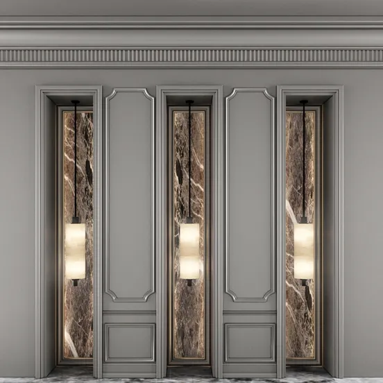 decoration - Classic Wall- Panel 3D Model