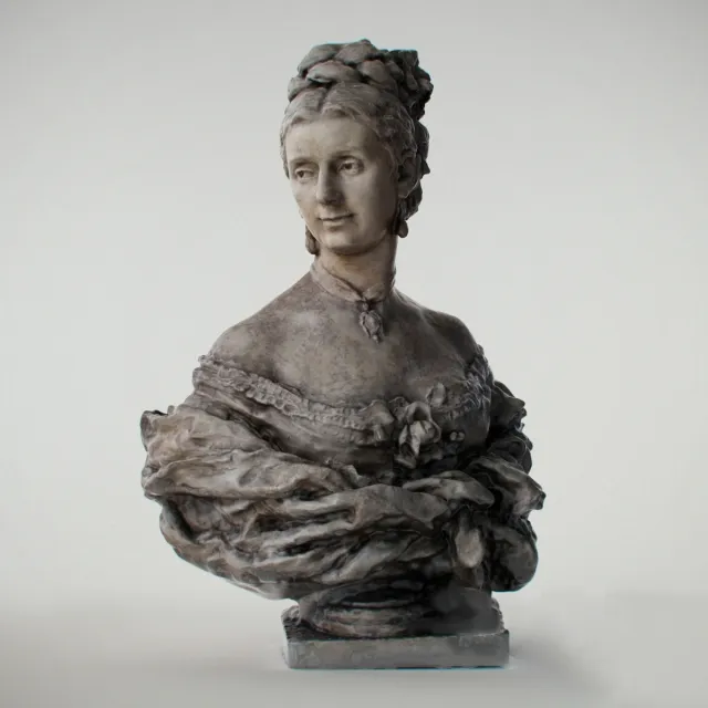 decoration - Classical sculpture 3D Model