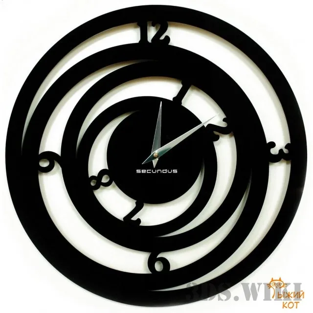decoration - Clock Style 3D Model