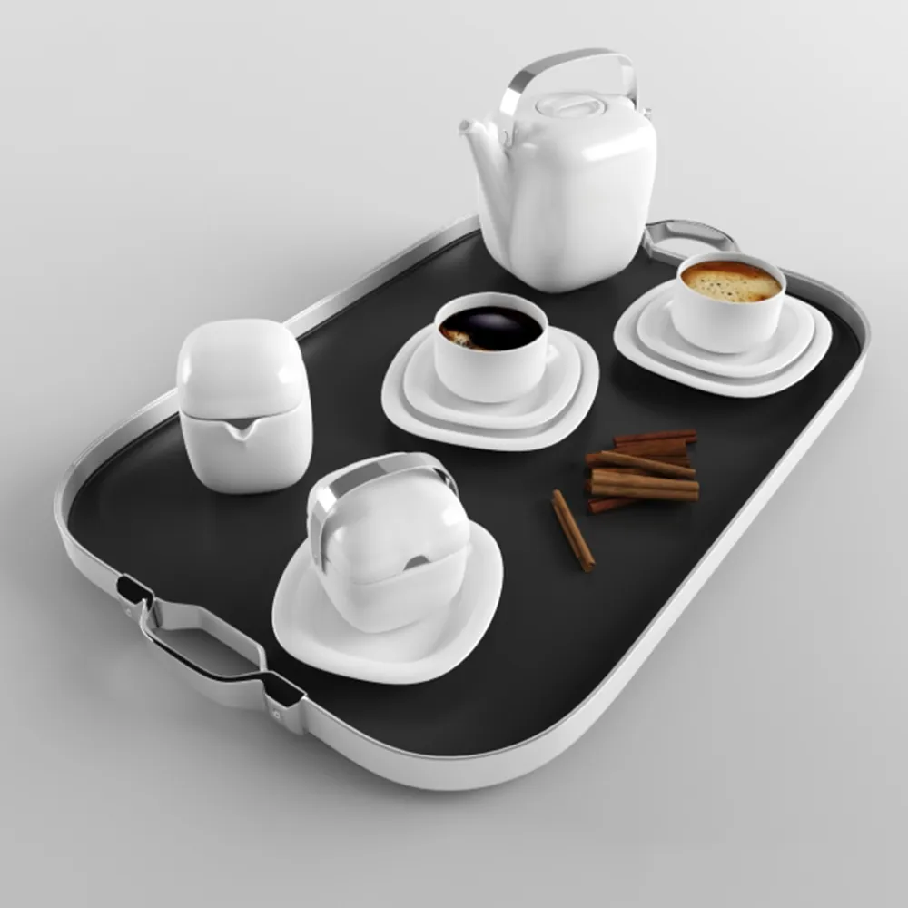 decoration - Coffee set 3D Model