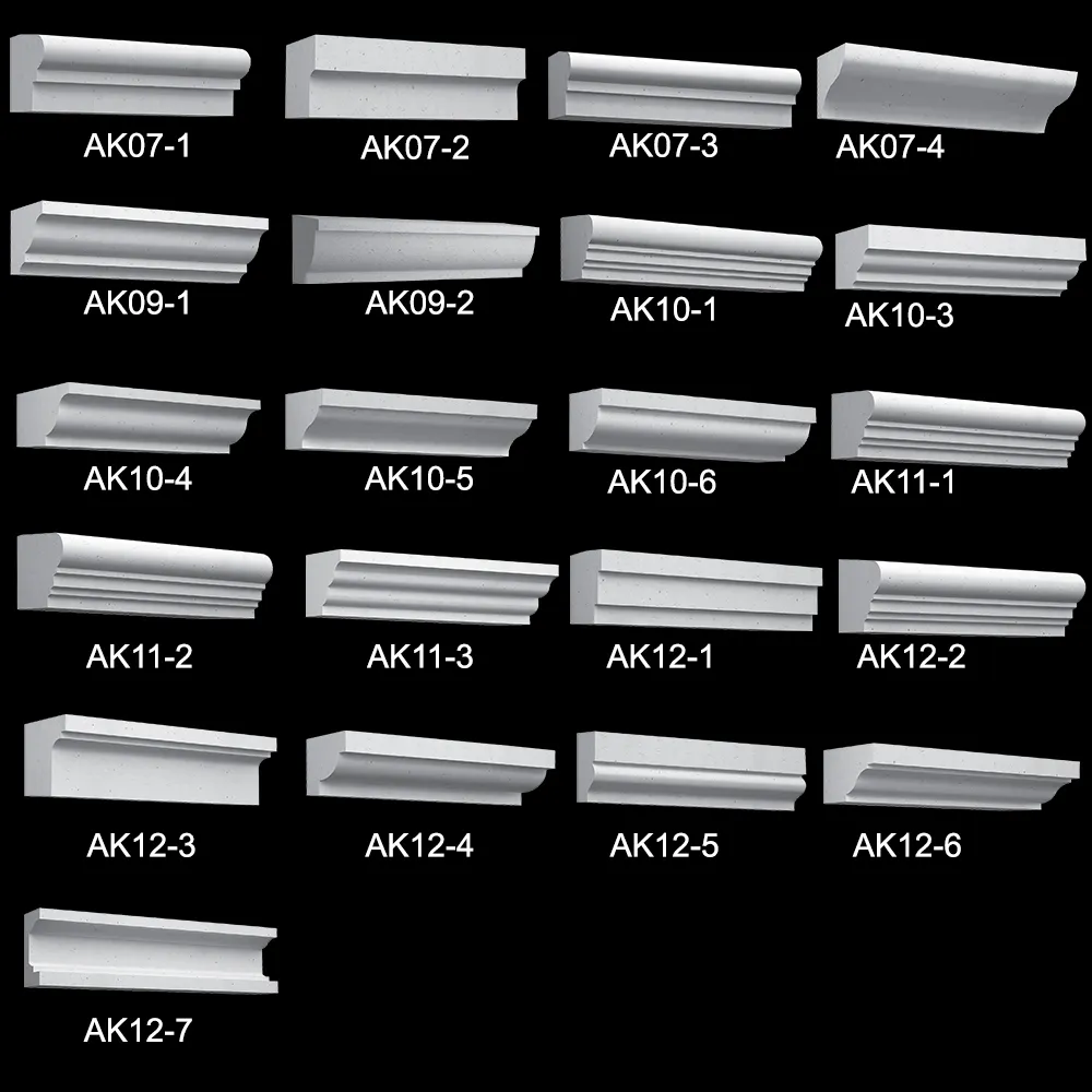 decoration - Collection eaves Arhio® (AK07-AK12) 3D Model