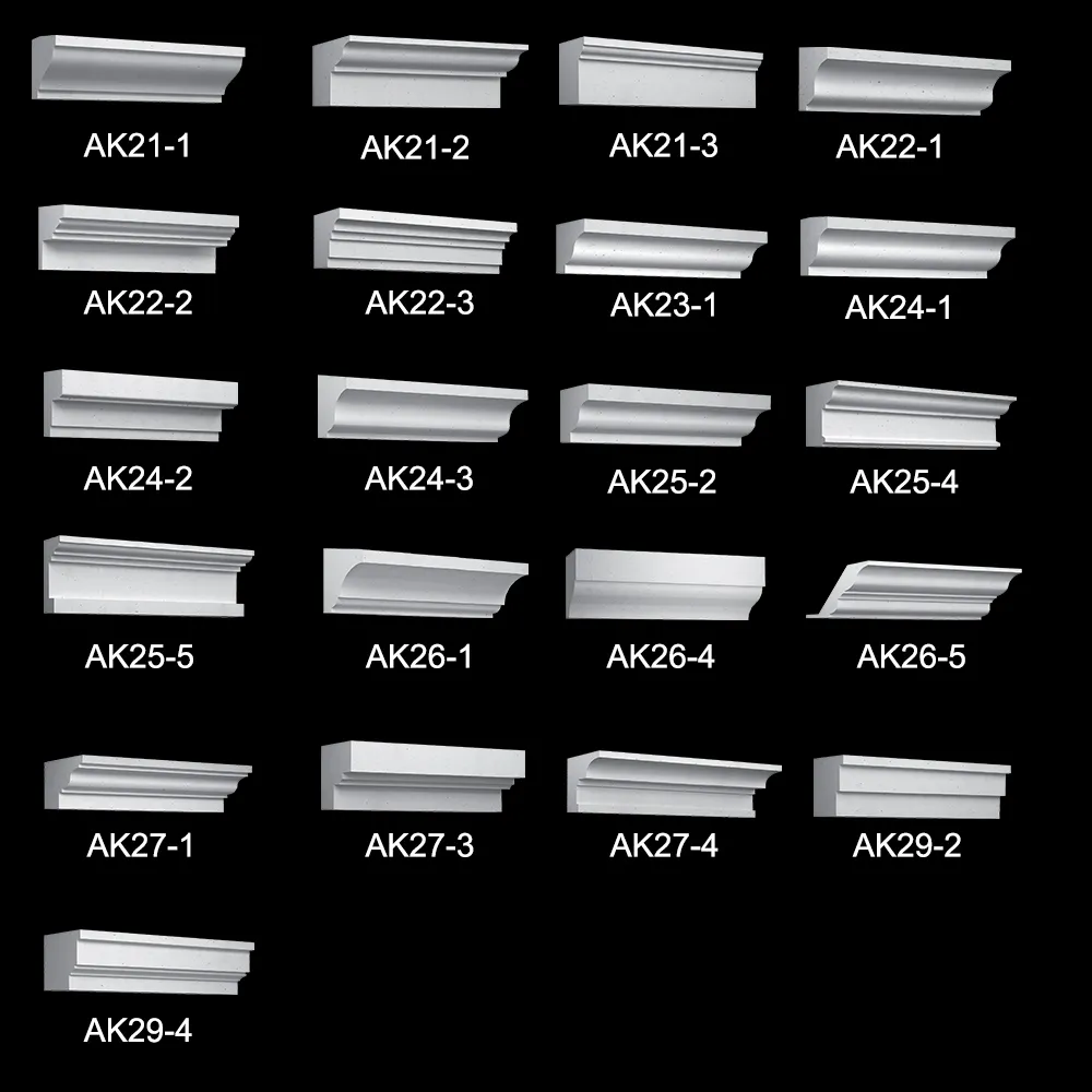 decoration - Collection eaves Arhio® (AK21-AK29) 3D Model