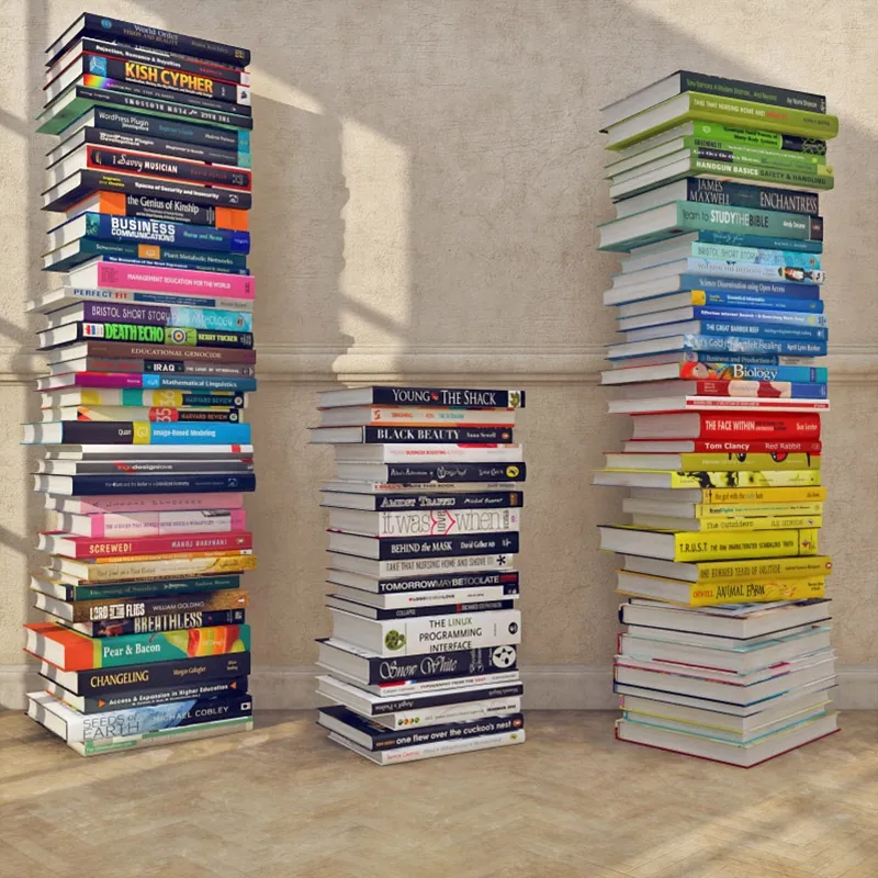 decoration - Collection of books 77 3D Model