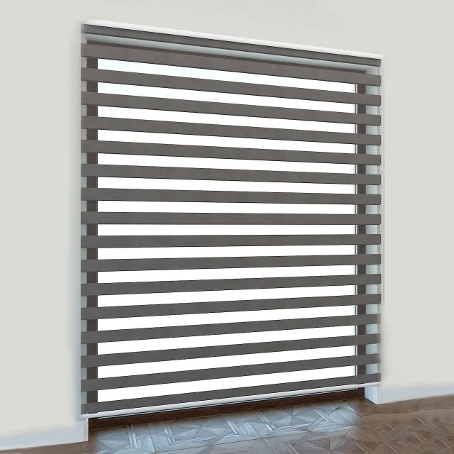 decoration - Collection of day-night roller blinds in several size 3D Model