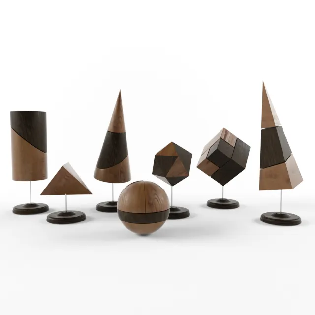 decoration - Collection of decorative objects 9 3D Model