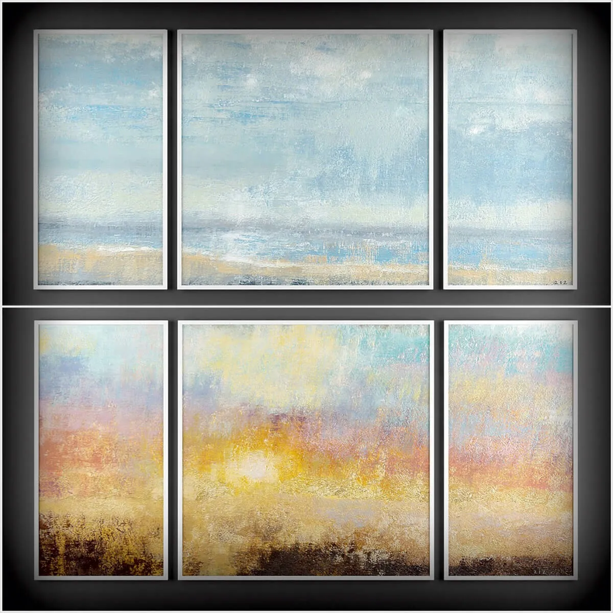 decoration - Collection of paintings 32 3D Model