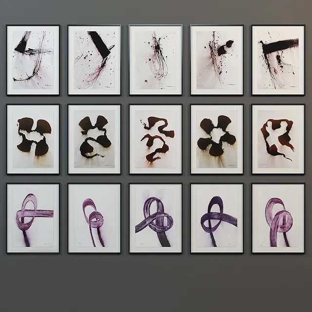 decoration - Collection of pictures 044 3D Model