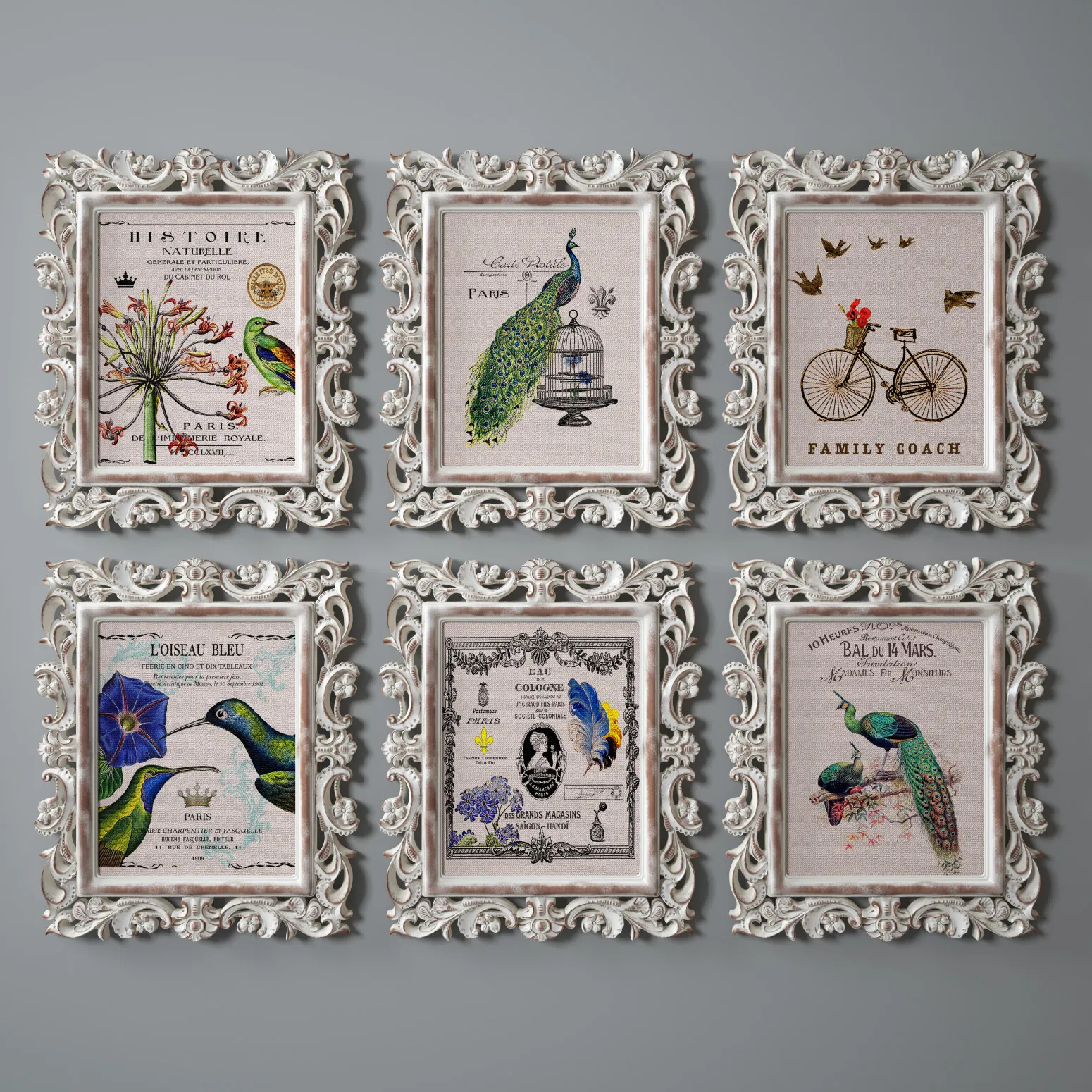 decoration - Collection of pictures 078 3D Model