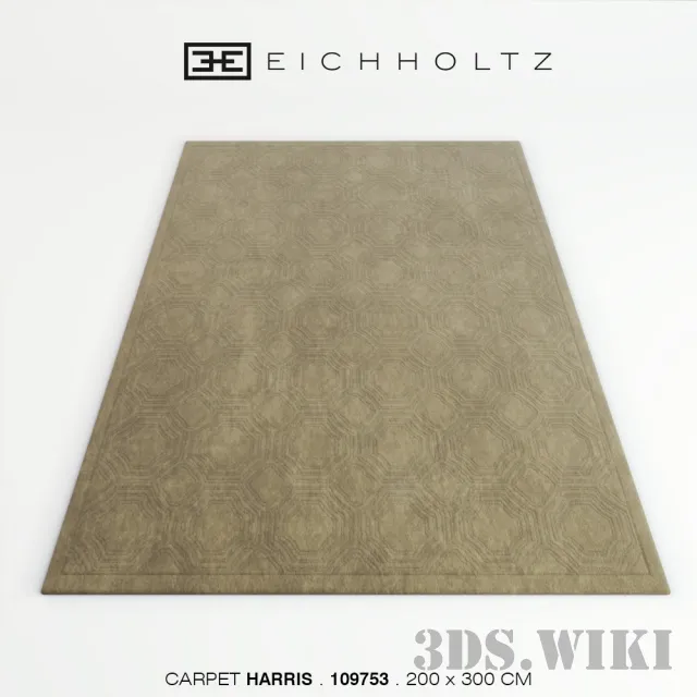 decoration - Contemporary rug EICHHOLTZ HARRIS 3D Model