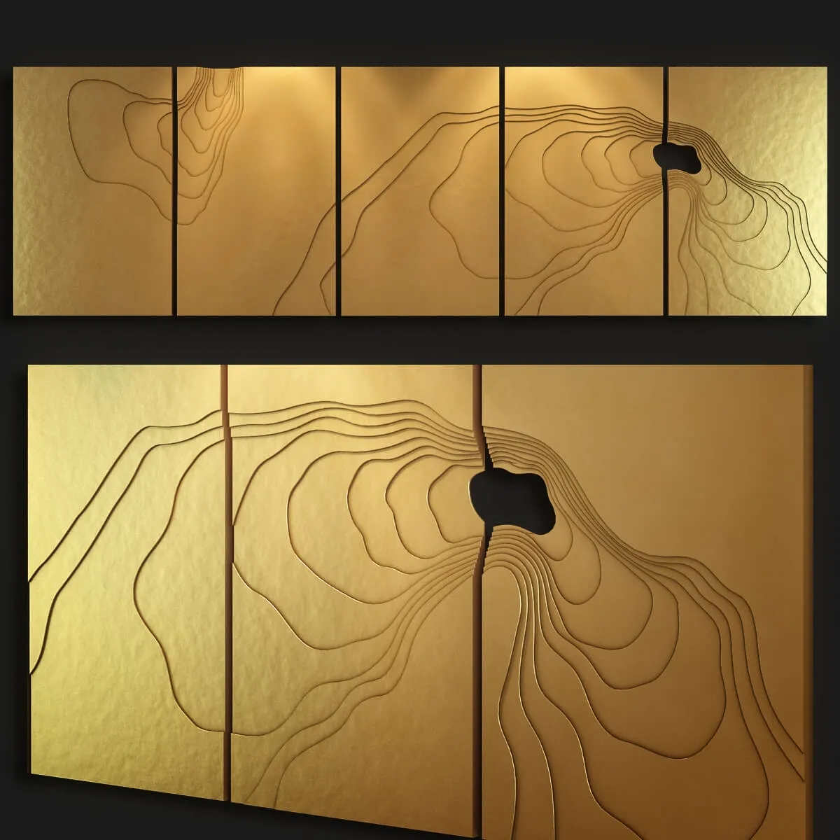 decoration - Contour picture 3D Model