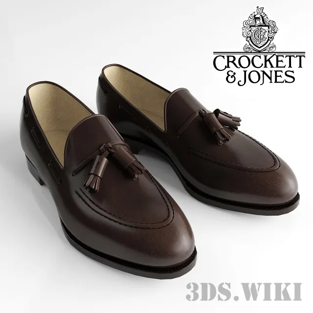 decoration - Crockett & Jones Shoes 3D Model