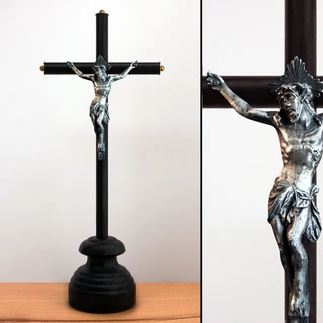 decoration - Crucifix sculpture 3D Model