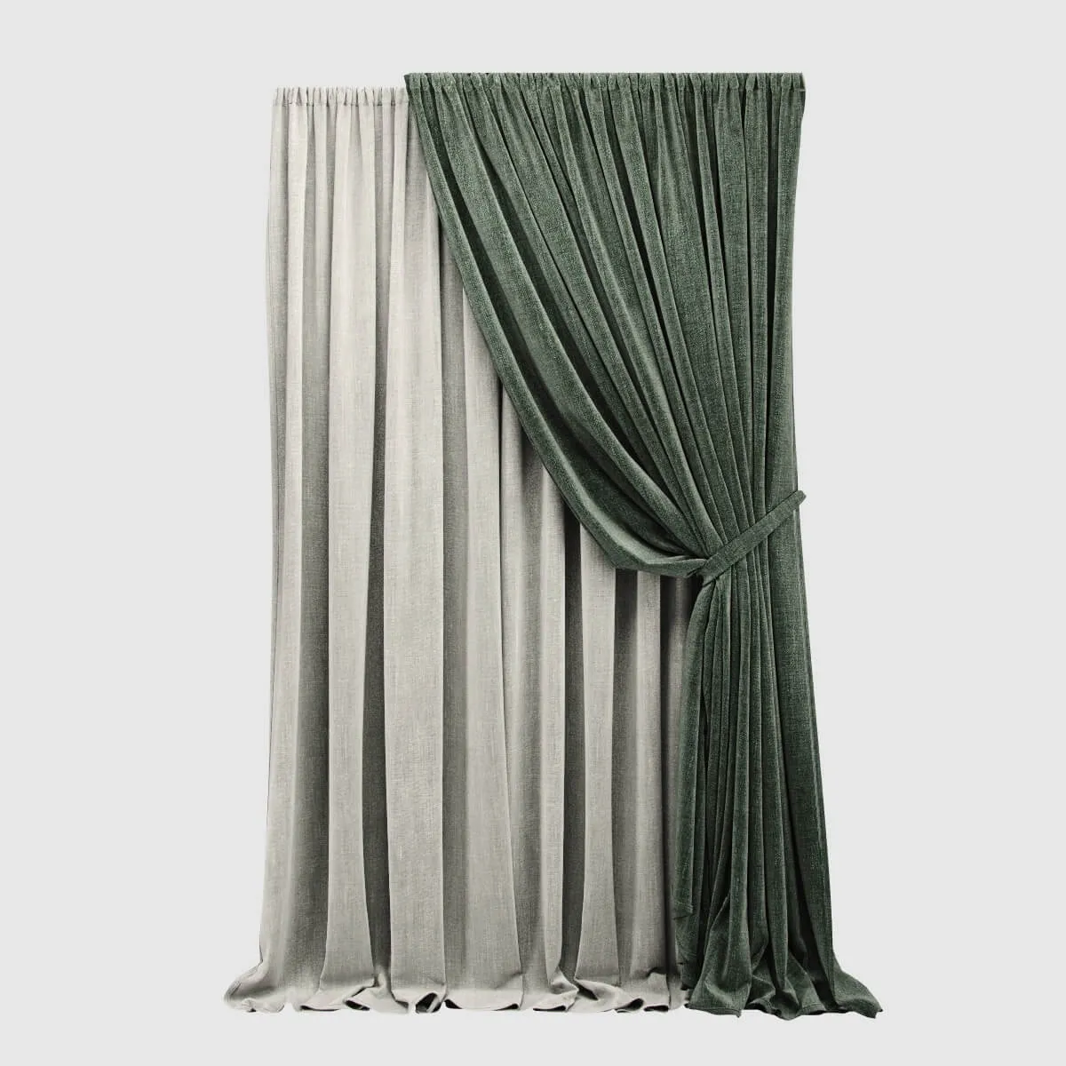 decoration - Curtain 03 3D Model