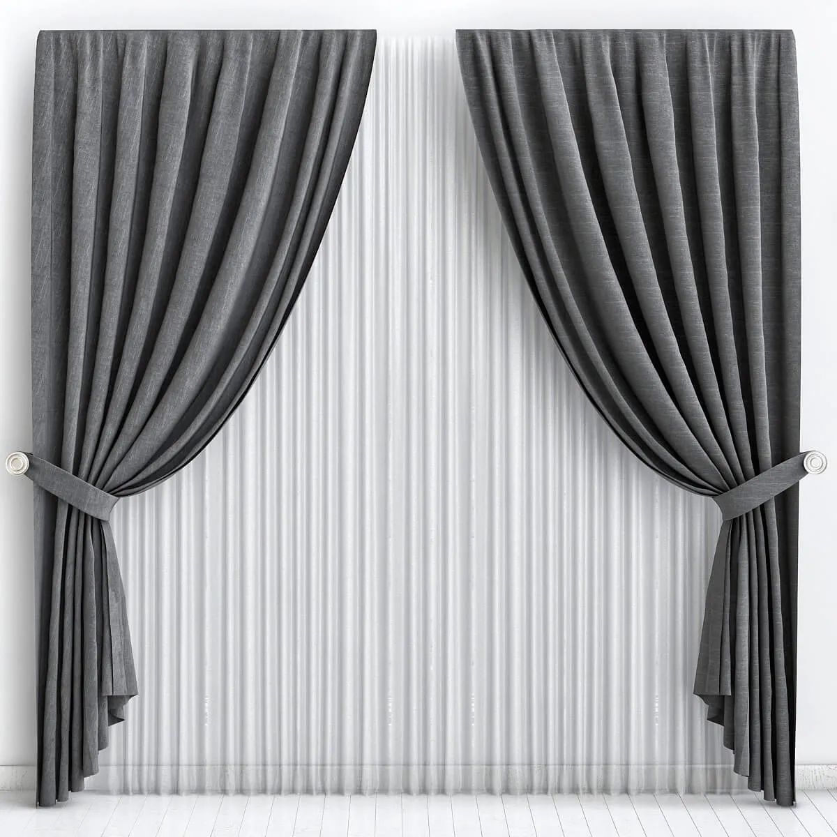decoration - Curtain 035 3D Model