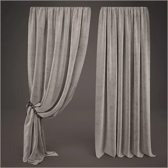 decoration - Curtain 065 3D Model