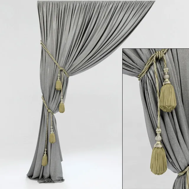 decoration - Curtain 085 3D Model