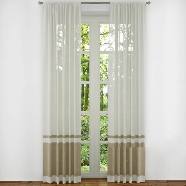 decoration - Curtain 10 3D Model