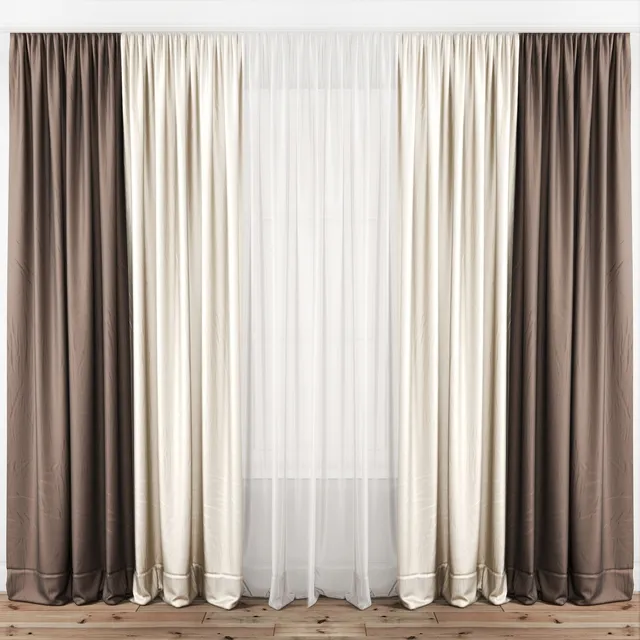 decoration - Curtain 103 3D Model