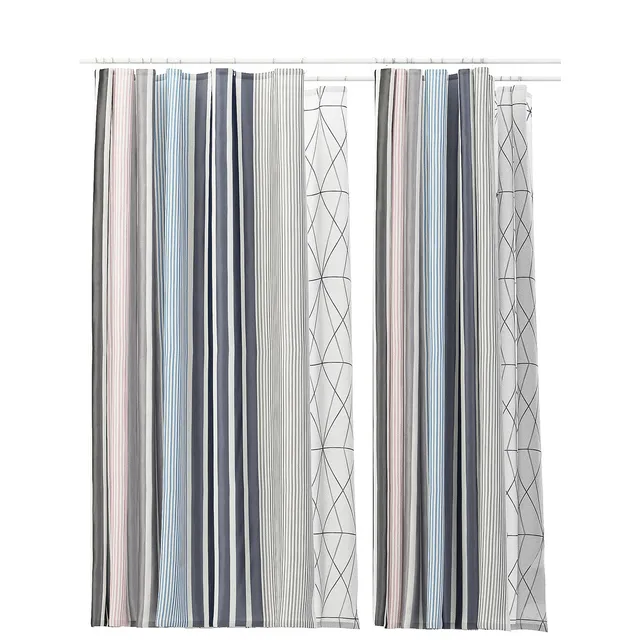 decoration - Curtain 105 3D Model
