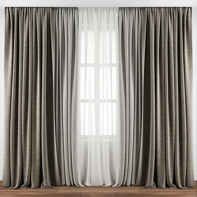 decoration - Curtain 106 3D Model
