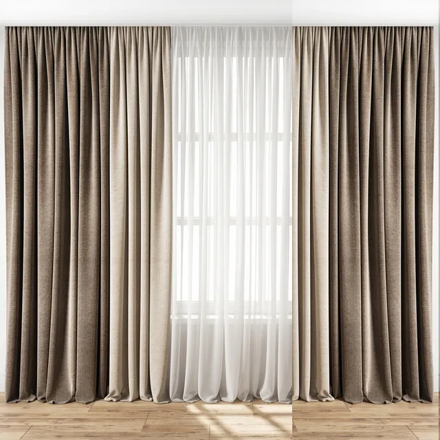 decoration - Curtain 111 3D Model