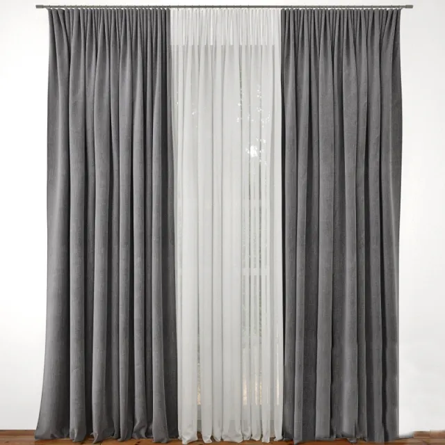 decoration - Curtain 12 3D Model