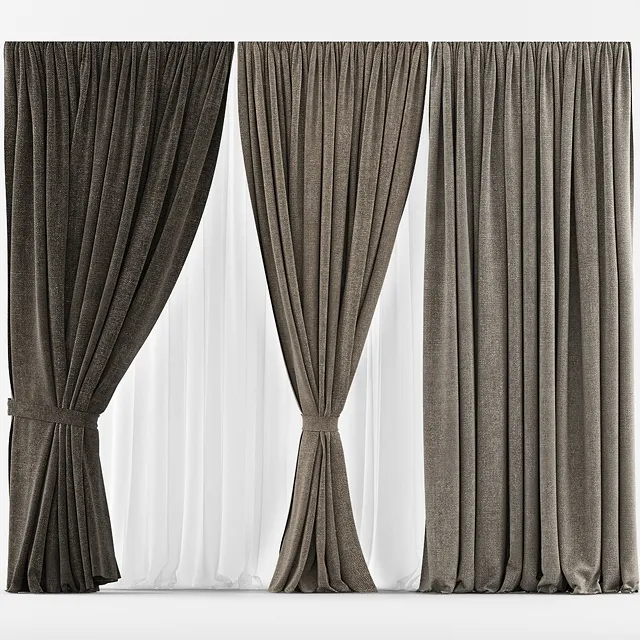 decoration - Curtain 148 3D Model