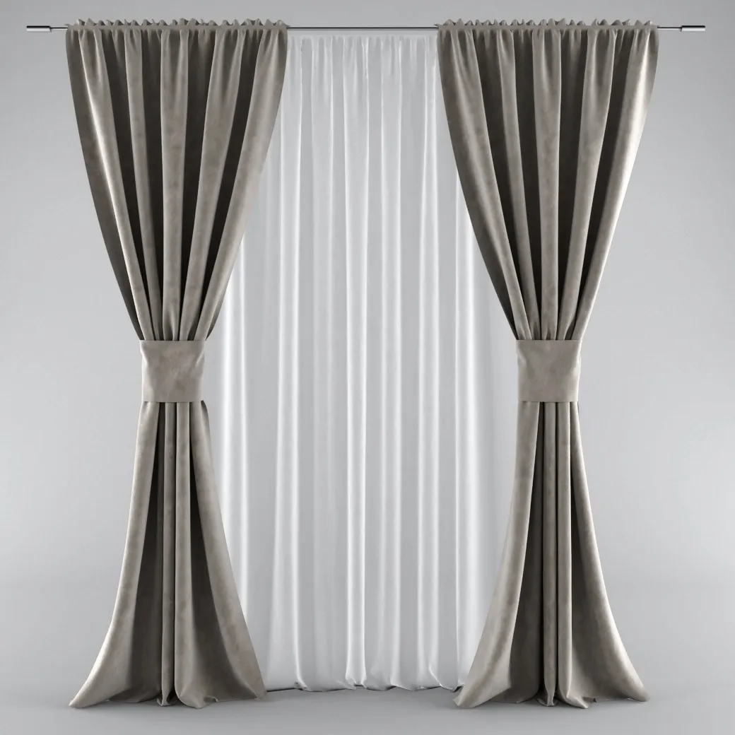 decoration - Curtain 15 3D Model